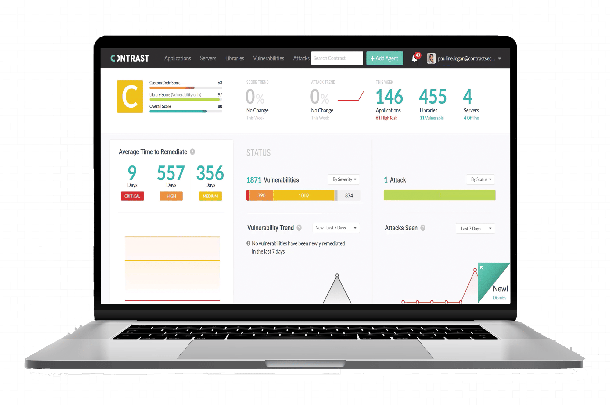 Contrast OSS Platform Macbook