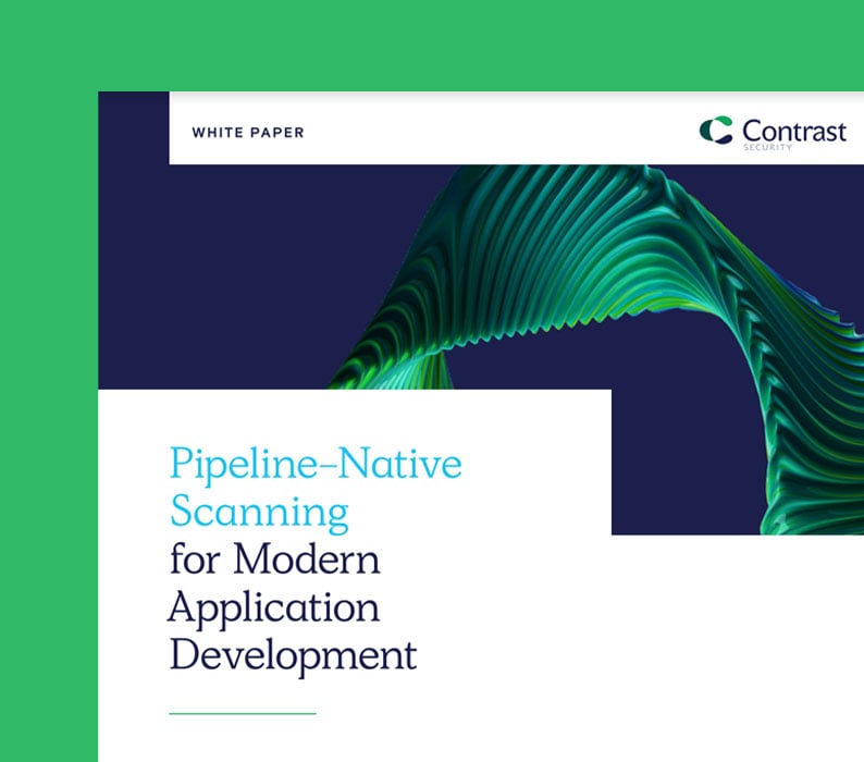 Pipeline-Native Scanning for Modern Application Development